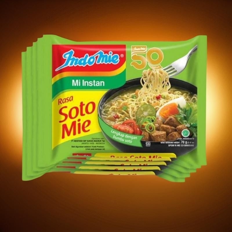 

Indomie Mi Instan Rasa Soto Mie