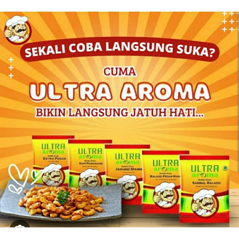 

Bumbu Tabur Ultra Aroma Per pack isi 100gram