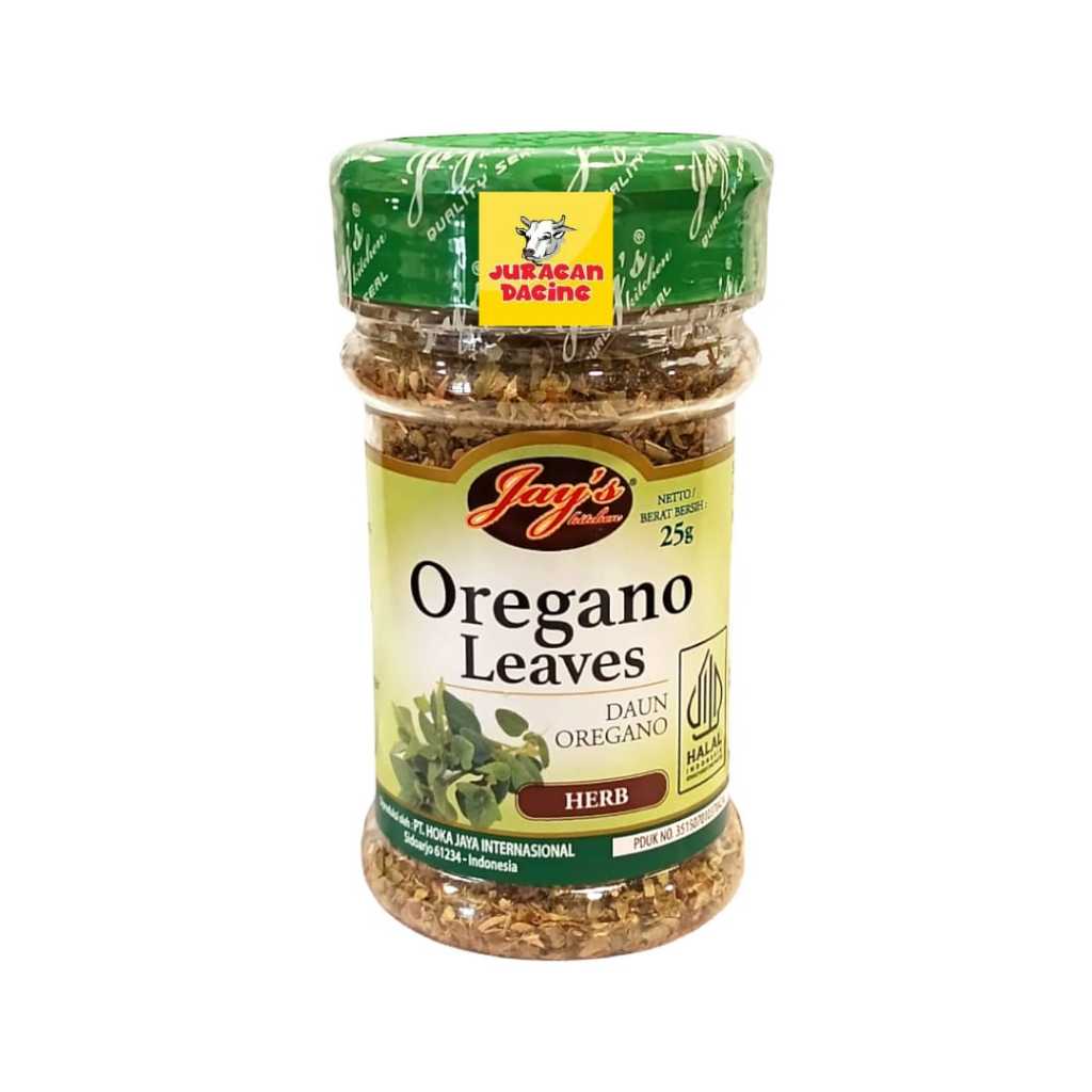 

Bumbu Jays Oregano Leaves Daun Oregano Herb 25gr