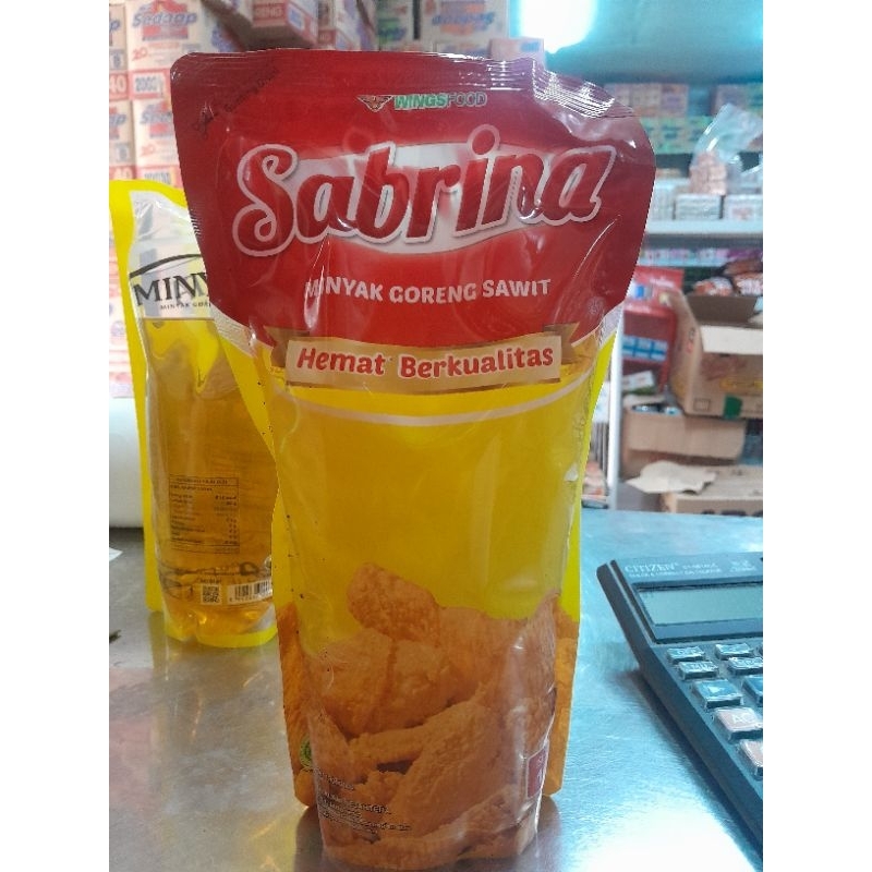 

Minyak Goreng Sabrina 1 Liter