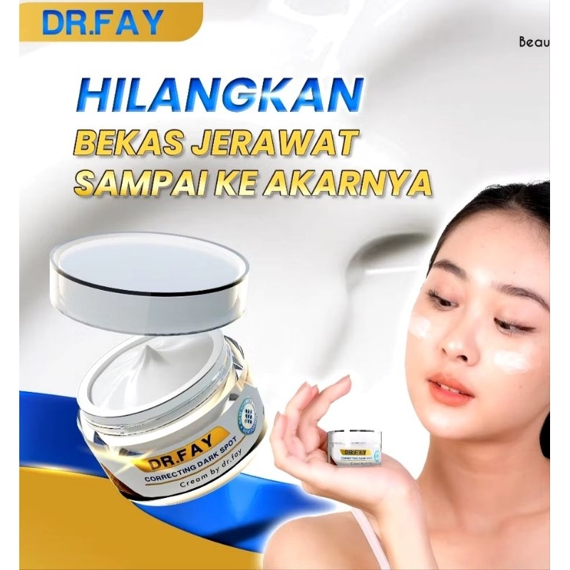 Cream DR.FAY | DOKTER FAY |Menghilangkan bopeng bersinar tanpa bekas jerawat