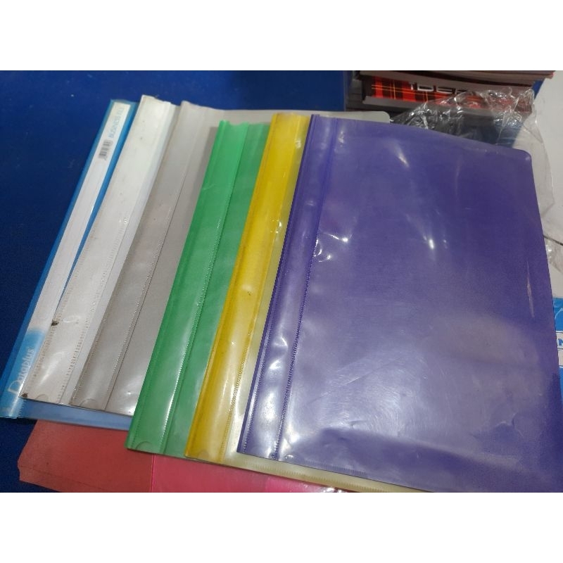 

map plastik motif/ warna warni file plastik