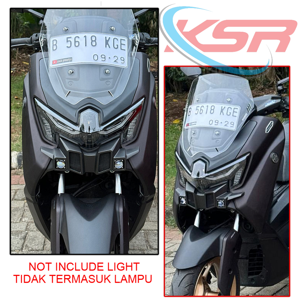 Winglet Nmax Turbo Premium Untuk Lampu Tambahan