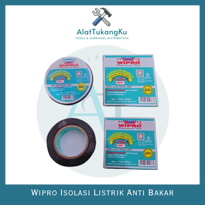 Wipro Isolasi Listrik Yard Anti Bakar / Isolasi Listrik Tahan Anti Bakar