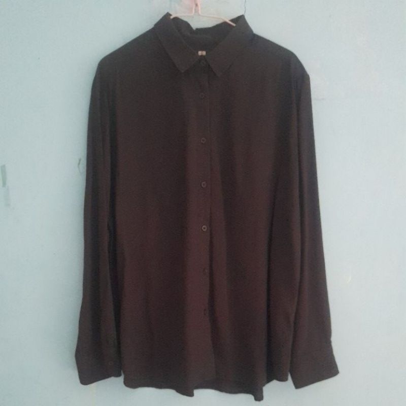 kemeja wanita UNIQLO size XL pl
