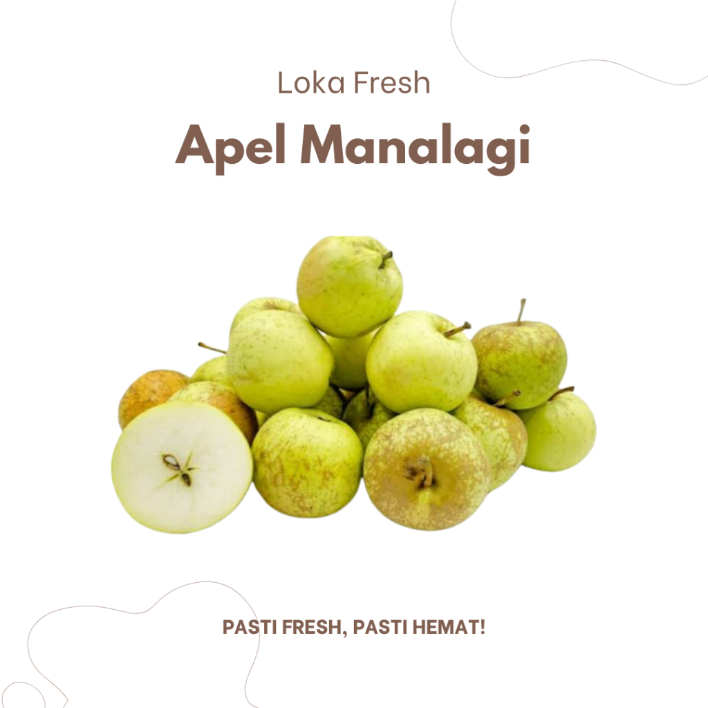 

Apel Manalagi Fresh Istimewa 1 kg - Loka Fresh