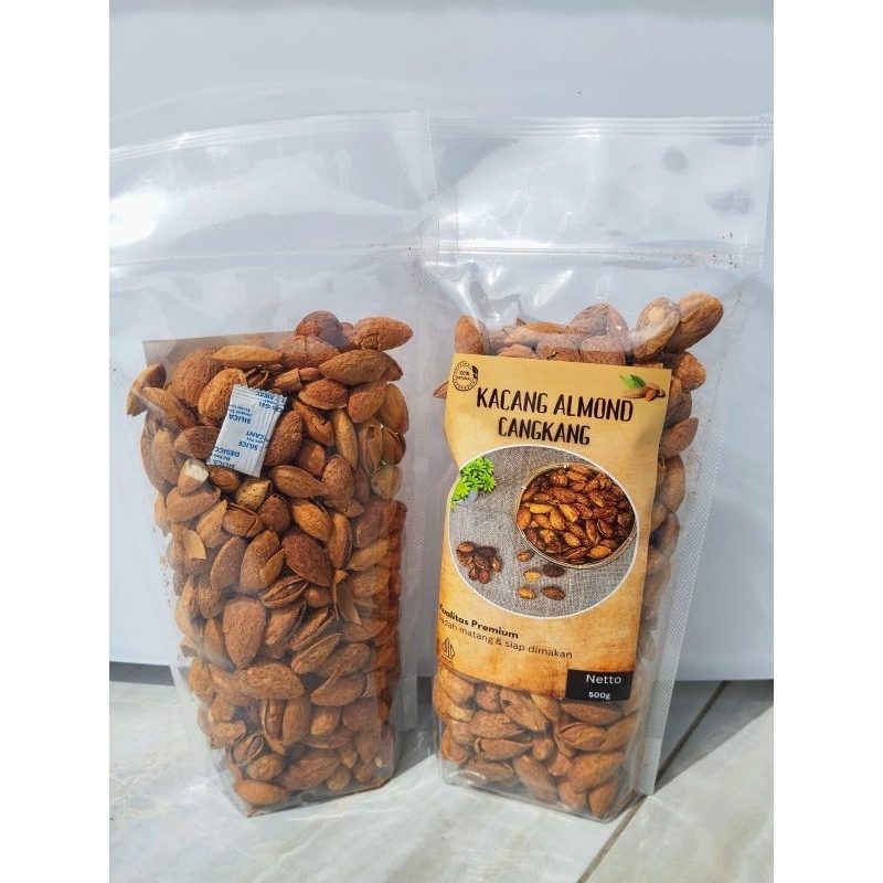 

Kacang Almond Cangkang 500gr