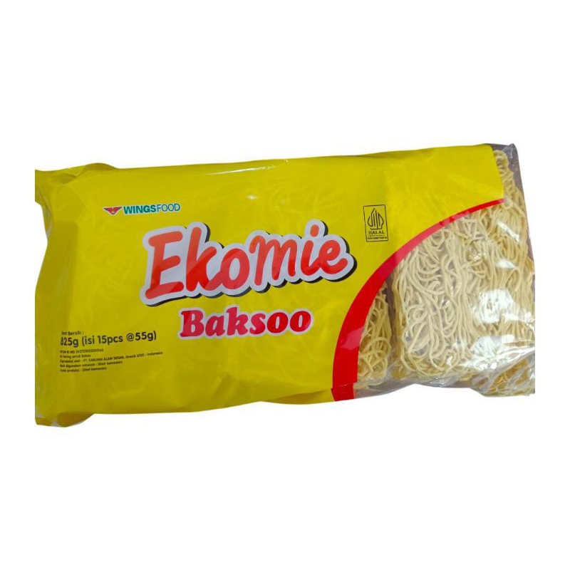 

Ekomie baksoo 825gr isi 15 pcs @ 55gr