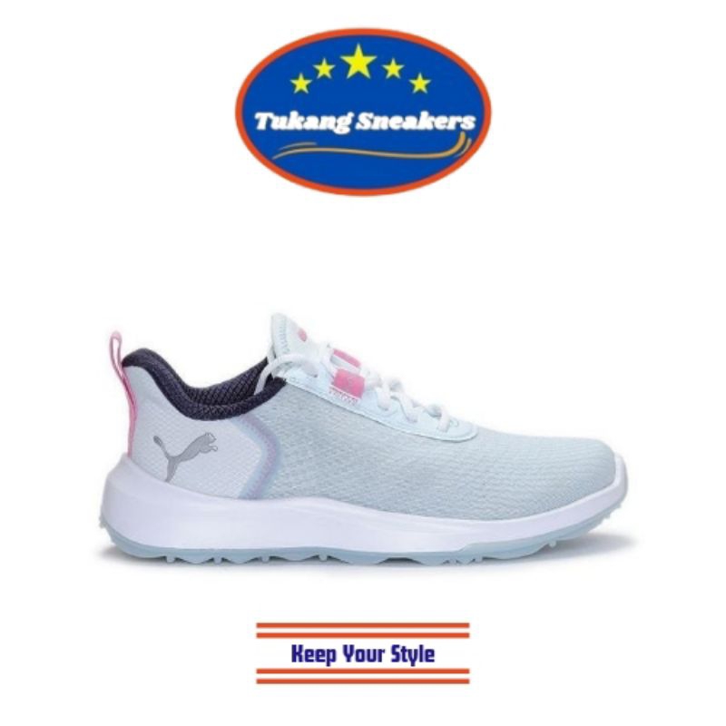 Sepatu Golf Wanita Puma Fusion Crush Blue Pink PUG309735-02