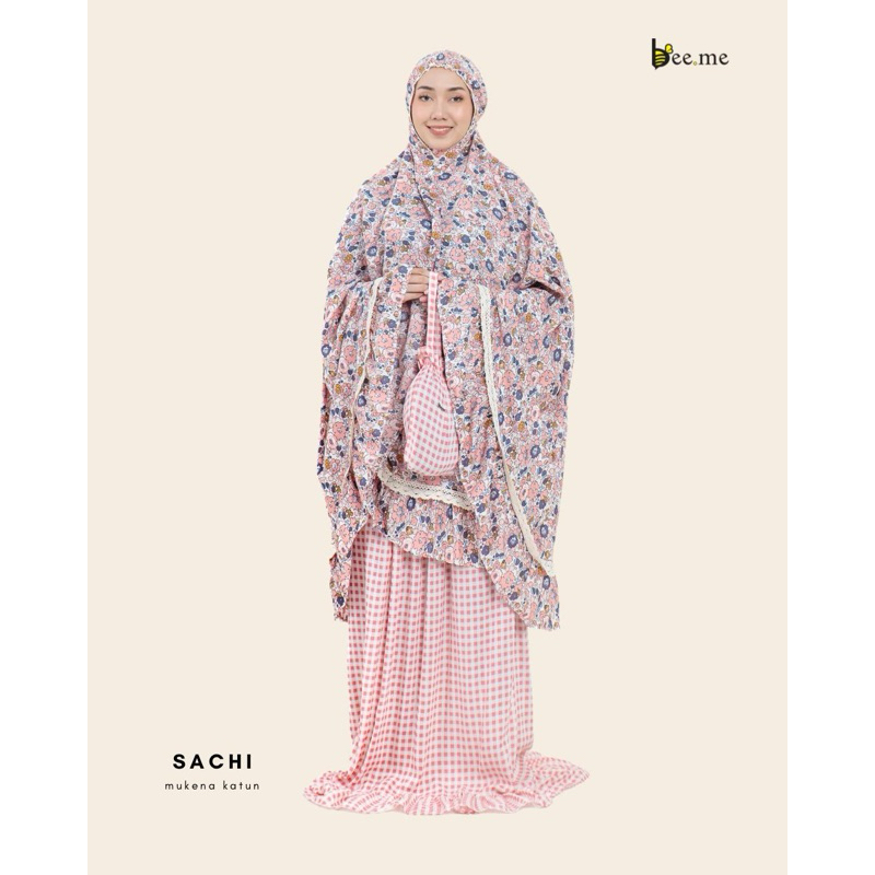 mukena katun beeme bee.me