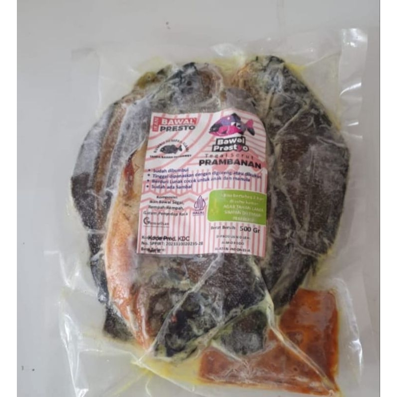 

IKAN BAWAL PRESTO uk 500gr