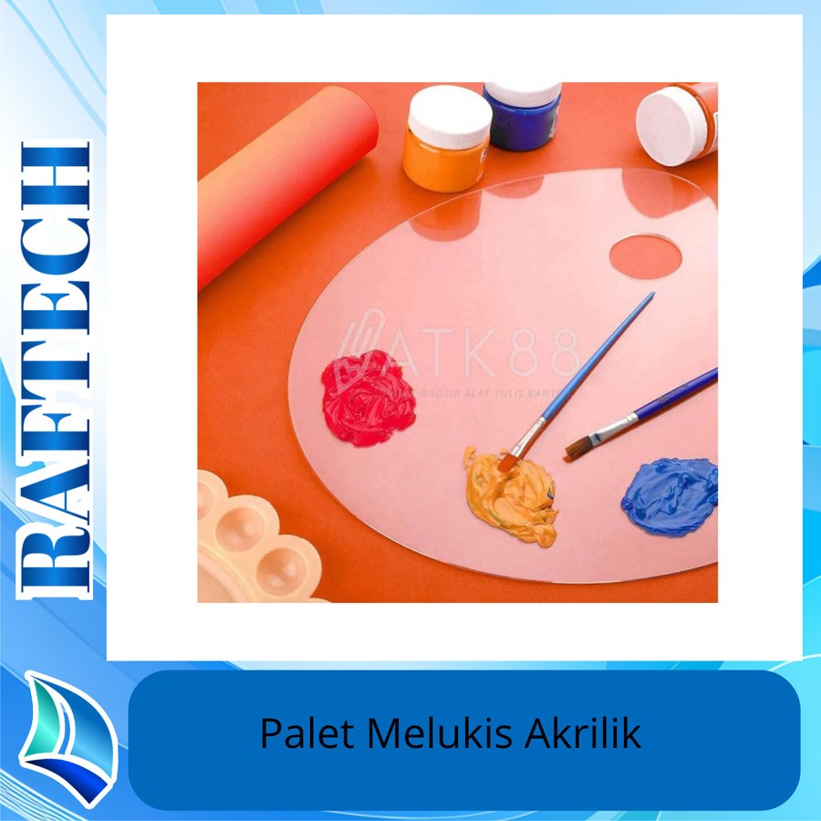 

Palet Melukis Acrylic Transparan / Transparant Palette