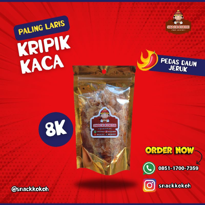 

Snack Kokoh - Kripik Kaca DJ Pedas