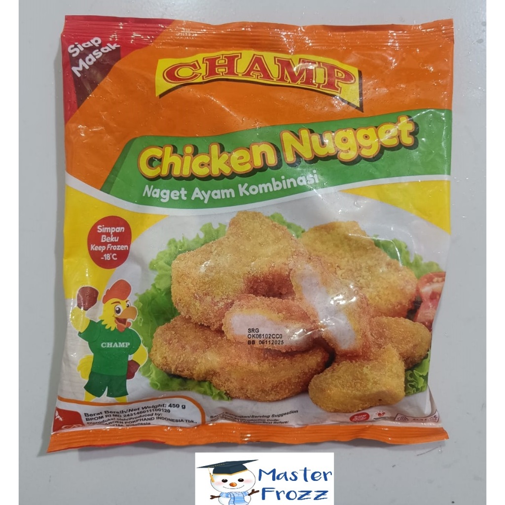 

Champ Chicken Nugget 450gr