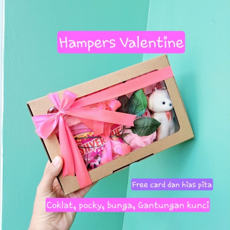 

READY STOK - HAMPERS COKELAT / HAMPERS VALENTINE / KADO COKELAT MURAH MERIAH / KADO CEWEK MURAH