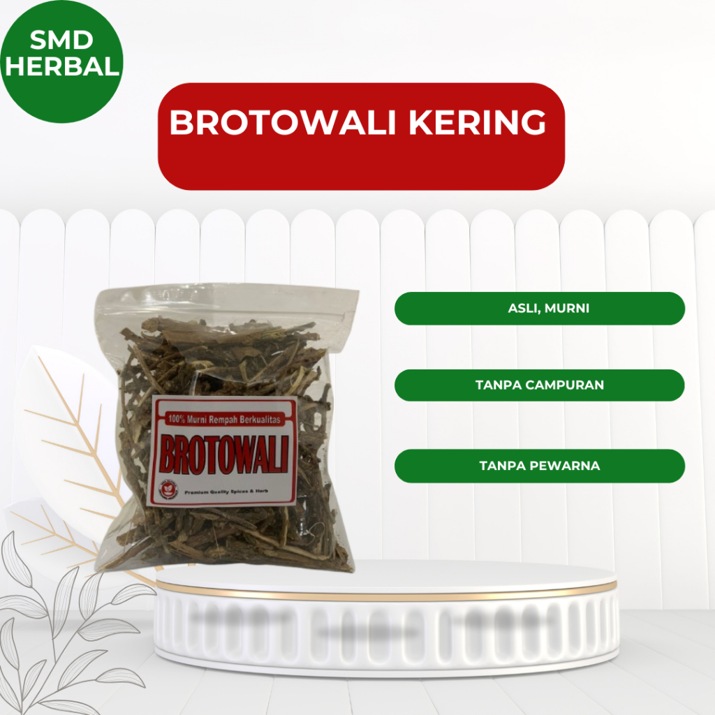 

Brotowali Kering Asli [100 gram]