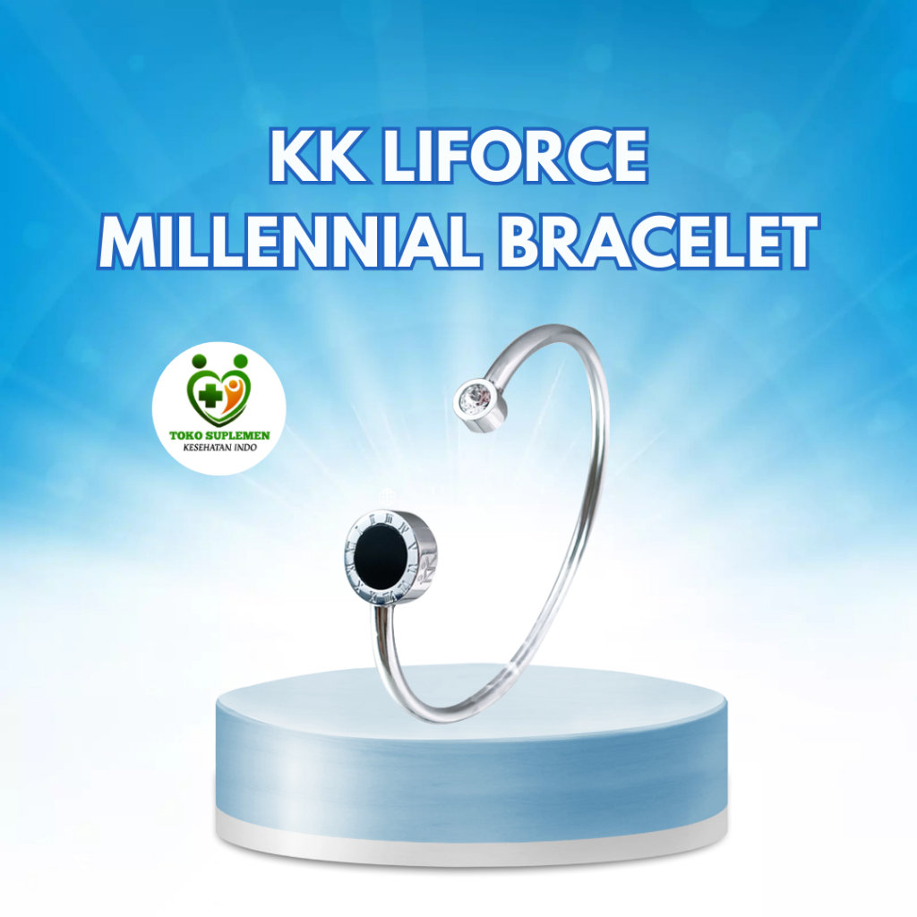 Kk liforce Millennial Bracelet Gelang Kesehatan Anti Radiasi KK Indonesia