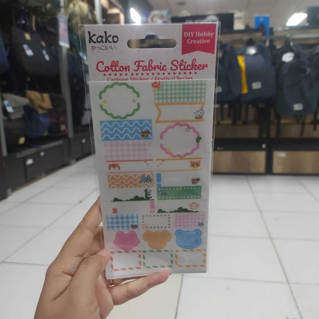 

GRAMEDIA KEDIRI-KAKO STICKER COTTON LABEL PATTERN