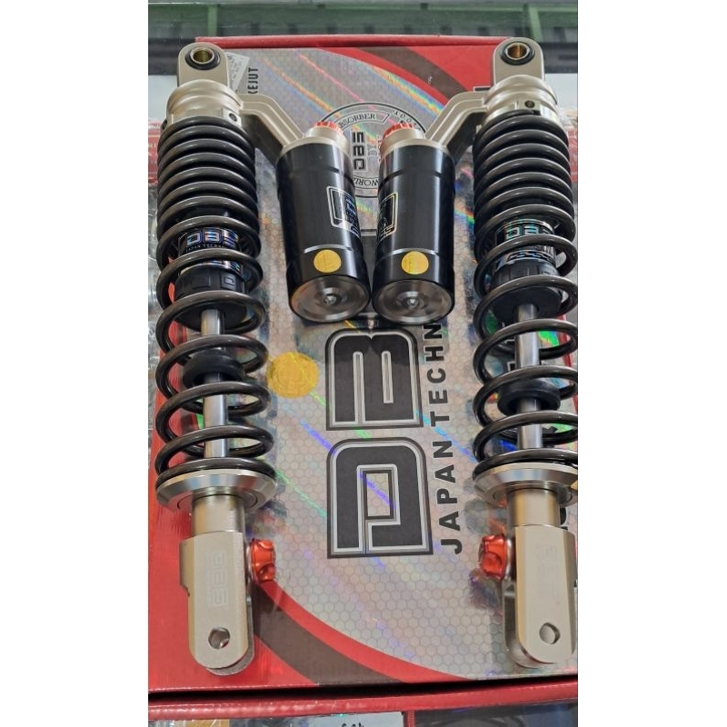 Shock belakang DBS PCX160 365mm tabung titanium