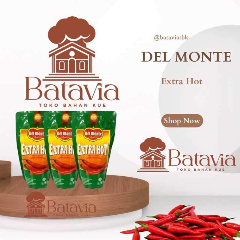 

Del Monte Extra Hot 1kg | Sambal Extra Pedas
