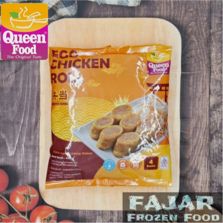

QUEEN FOOD EGG CHICKEN ROLL 400GR