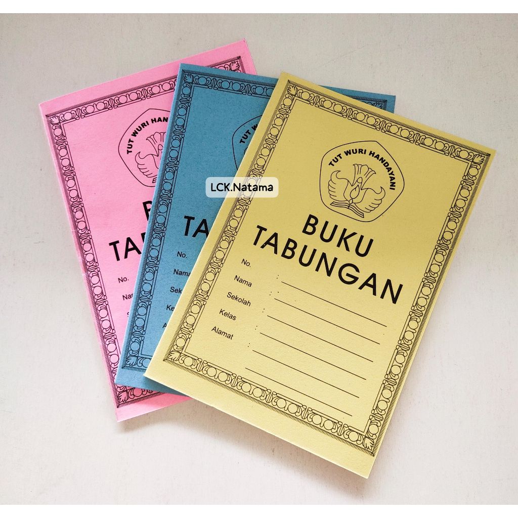 

BUKU TABUNGAN KECIL isi 25 LEMBAR