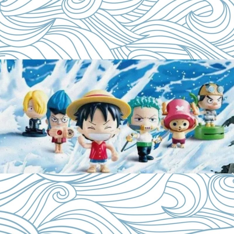 Mainan McD Happy Meal One Piece Complete Set 2012