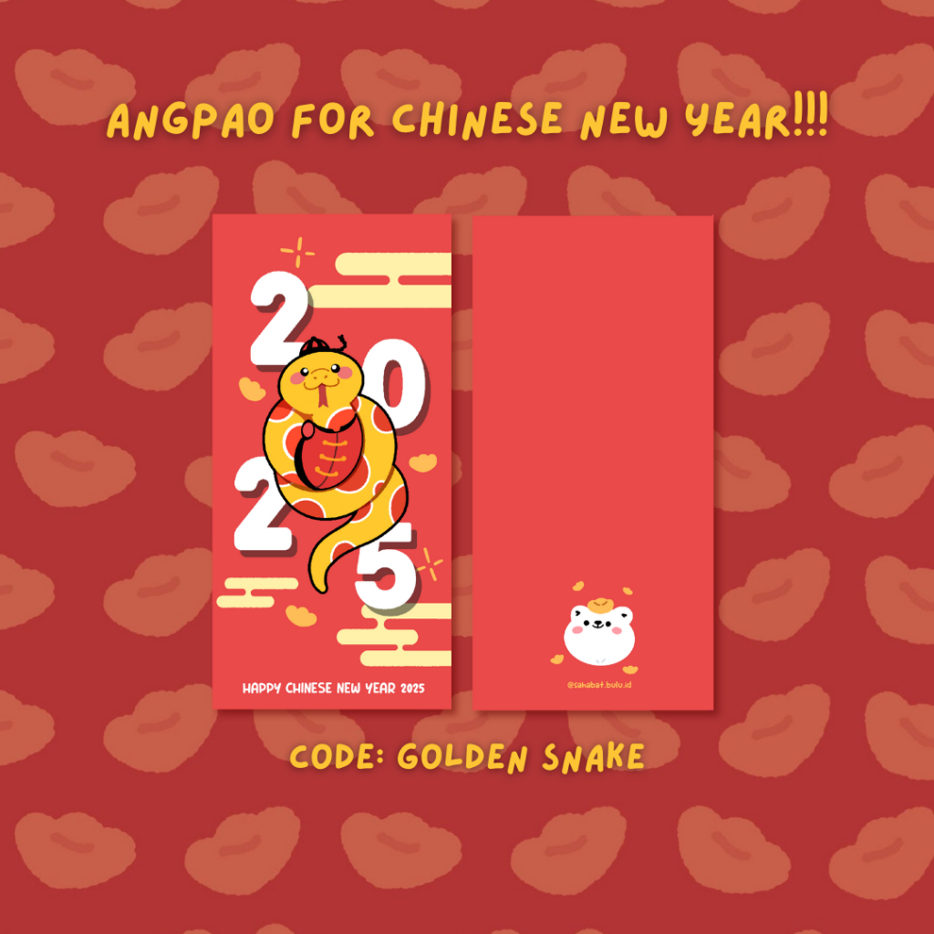 

Angpao Imlek Sahabat Bulu (Angpao Panjang)