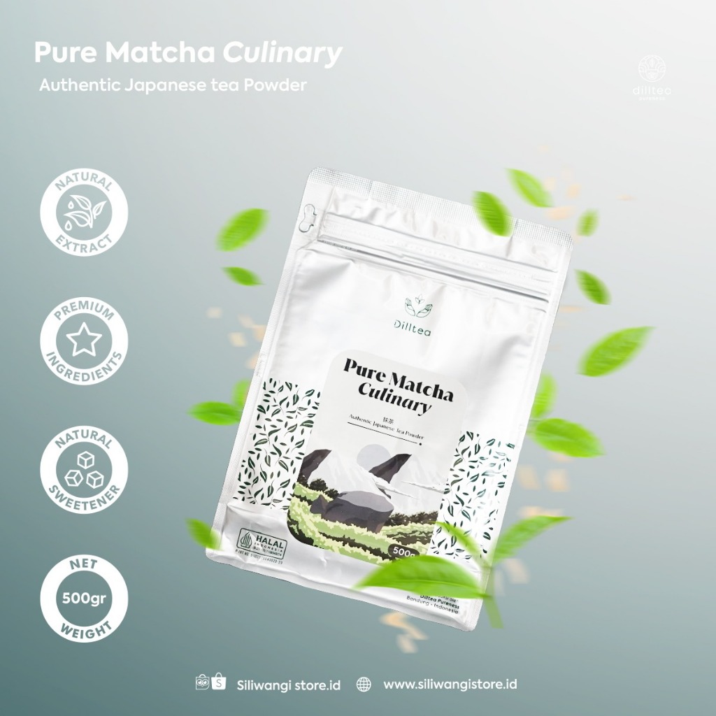 

DILLTEA - PURE MATCHA CULINARY Import Japan 500gram By Dilltea