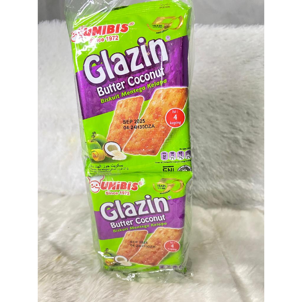 

UNIBIS GLAZIN BUTTER COCONUT 20PCS 1PACK