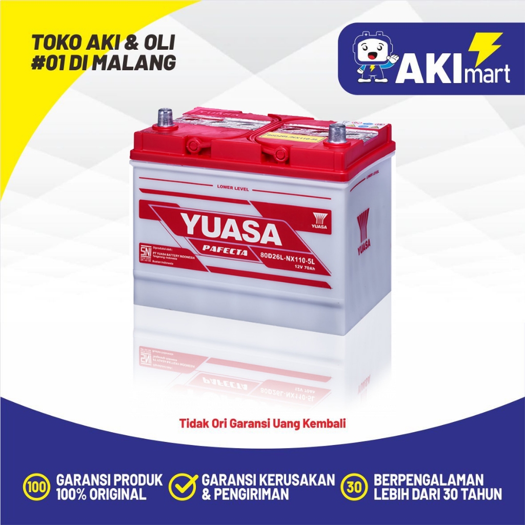 AKI MOBIL YUASA NX110-5L