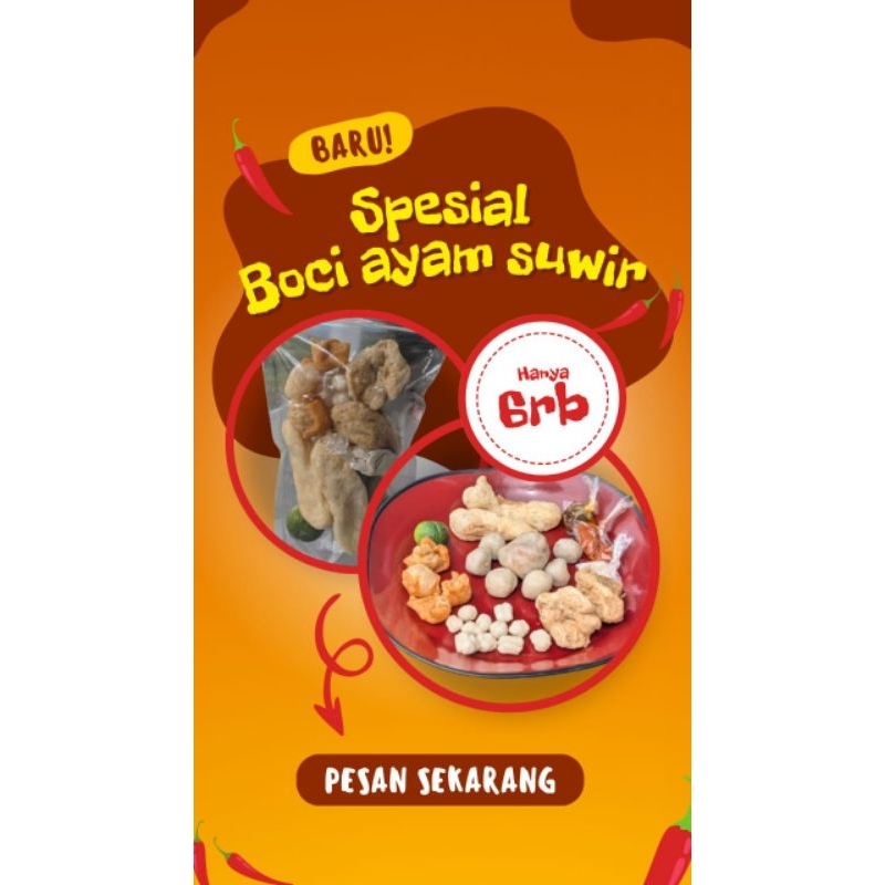 

SPESIAL BOCI AYAM SUWIR