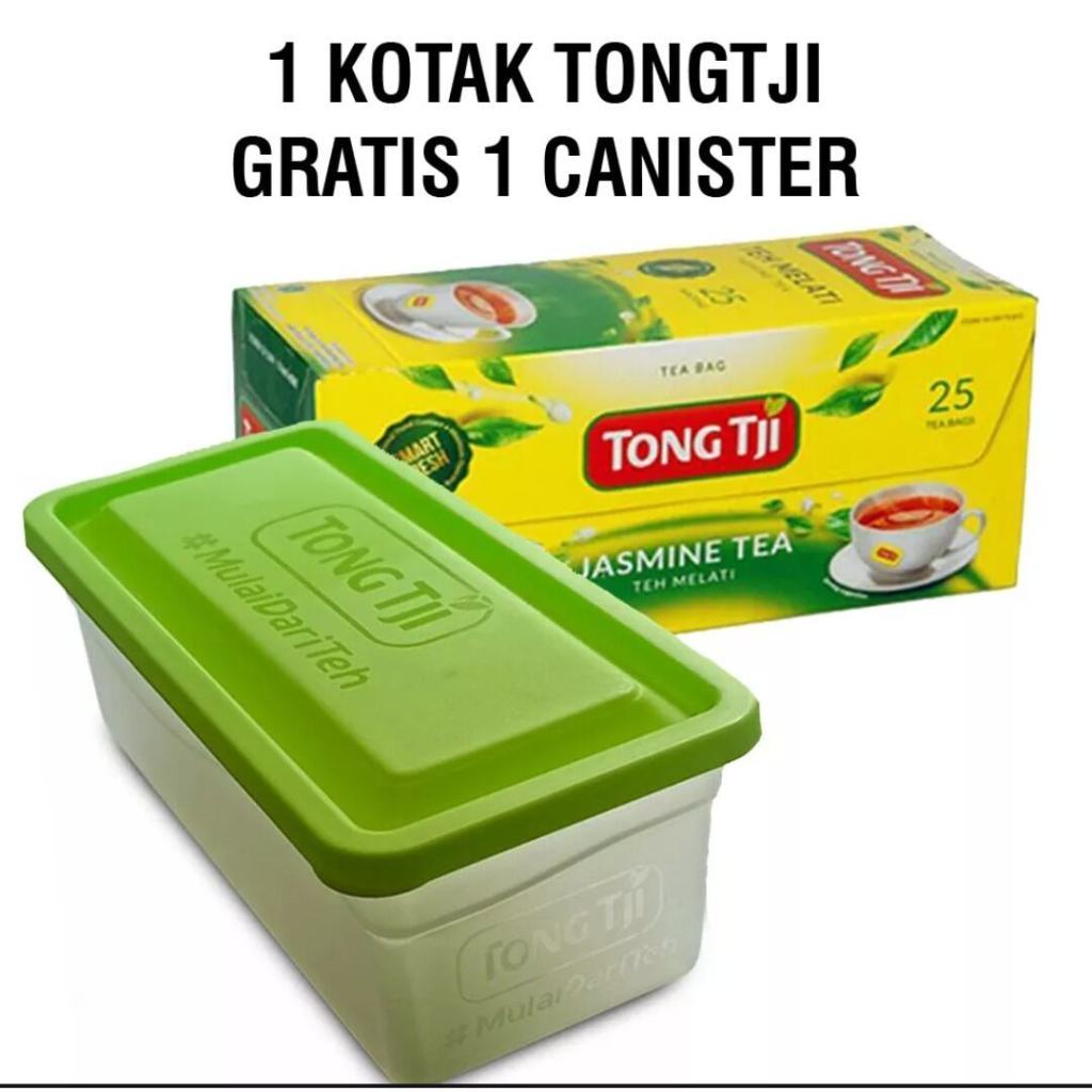 

TEH TONG TJI CELUP BOX ISI 25 KANTONG FREE CANISTER