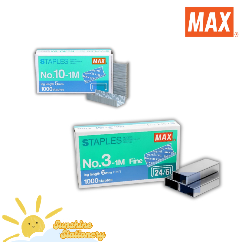 

MAX Neces Refill Stapler Isi Staples