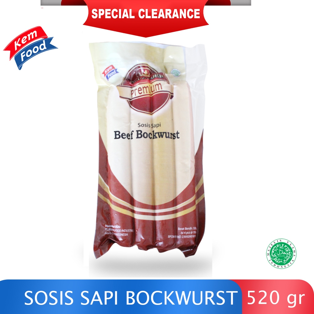 

Villadrop Sosis Sapi Bockwurst 520gr (Clearance)