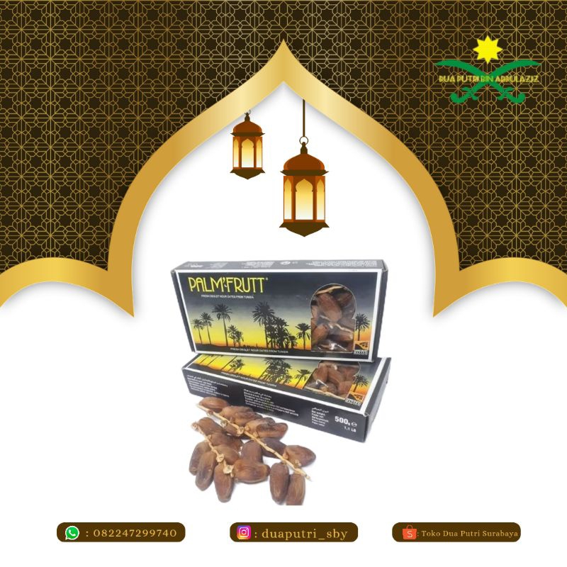 

kurma palmfrutt 500 gram / kurma palmfrutt / kurma ( 1 kardus isi 12)