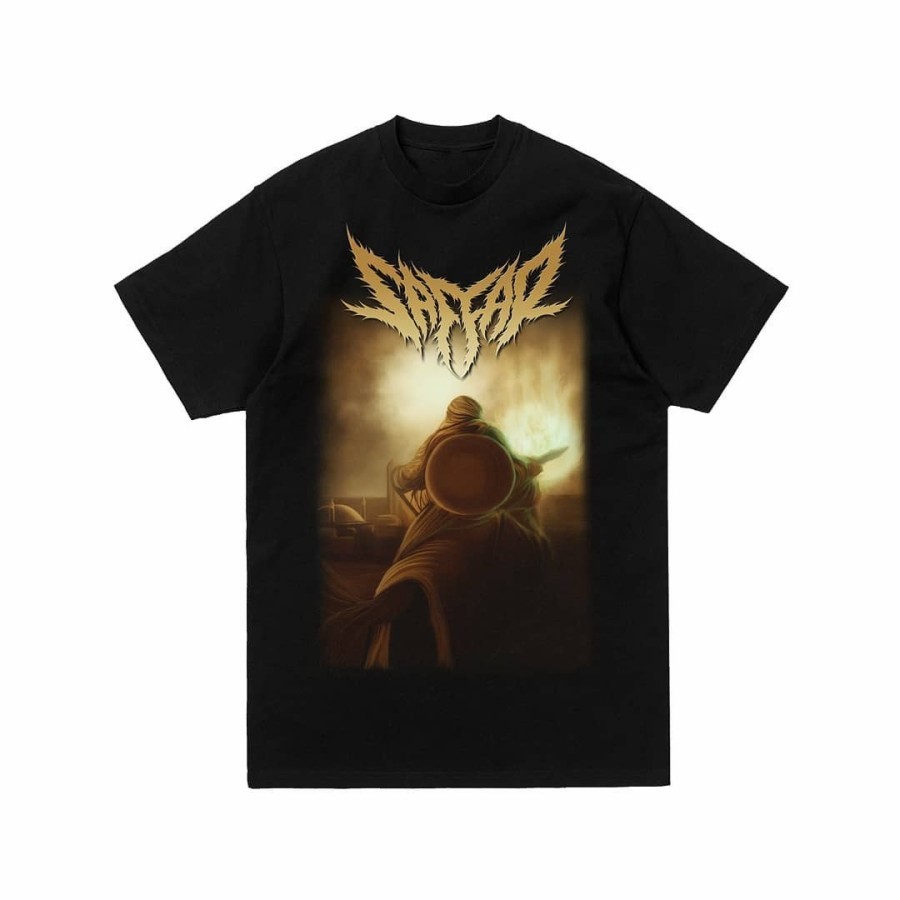 TShirt Saffar Zionism Kaos Band Death Metal Original Merchandise