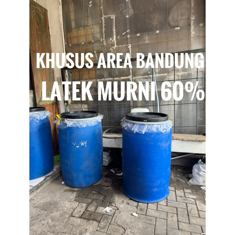 

Latek murni 200 kg khusus area bandung
