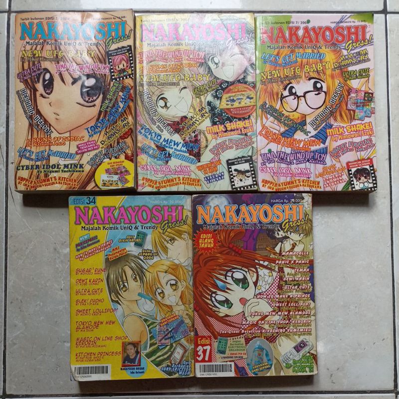 NAKAYOSHI Gress, Majalah Komik UniQ & Trendy