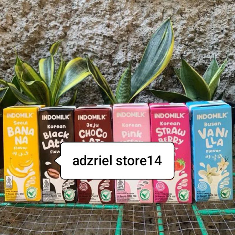 

Indomilk susu uht 180ml edisi Korea isi 30pcs