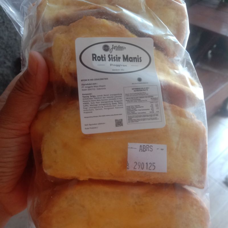 

Roti sisir Jordan manis