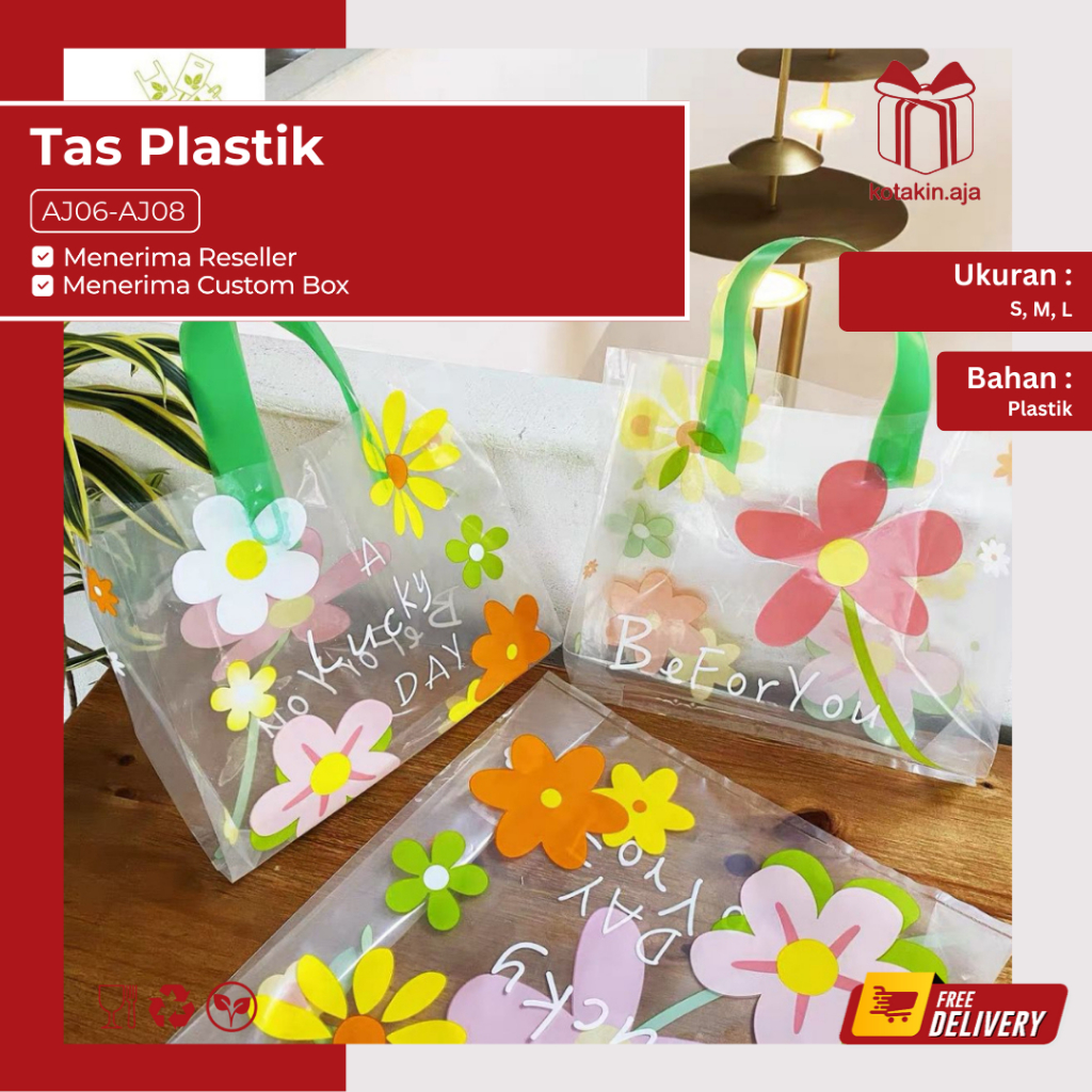 

Plastik Motif / Kantong Plastik / Tas Plastik Motif / Plastik Goodiebag I AJ06-AJ08