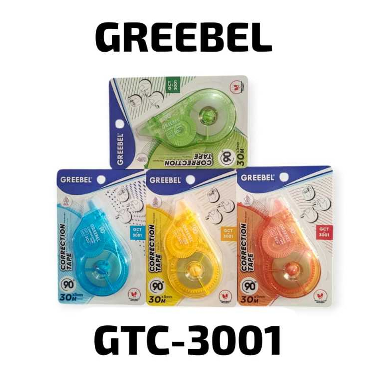 

GREEBEL CORRECTION TAPE GTC-3001 | PITA KOREKSI