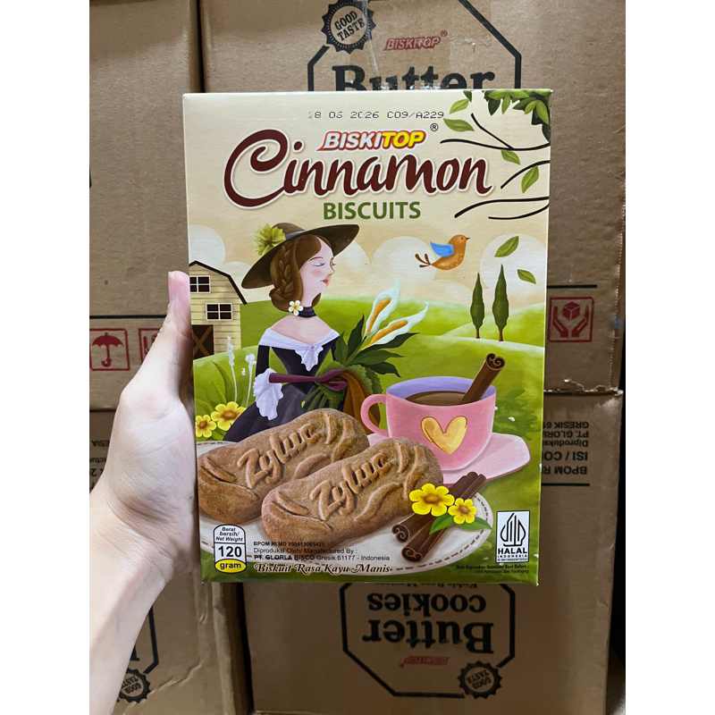 

BISKITOP CINNAMON BISCUIT - 120gr