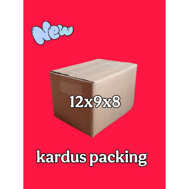 

kardus packing UK 12x9x8 kardus besar kardus kecil