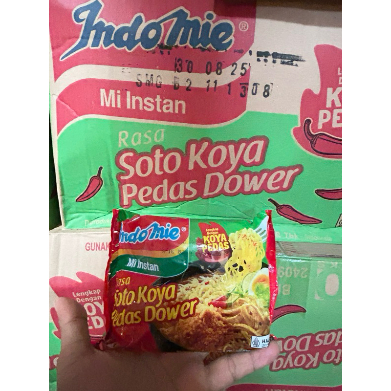 

Indomie Rasa Soto Koya Pedas Dower