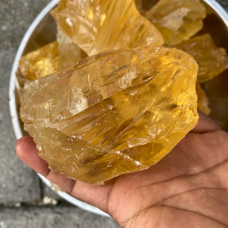 Citrine Crystals Brazil Original Super Clear