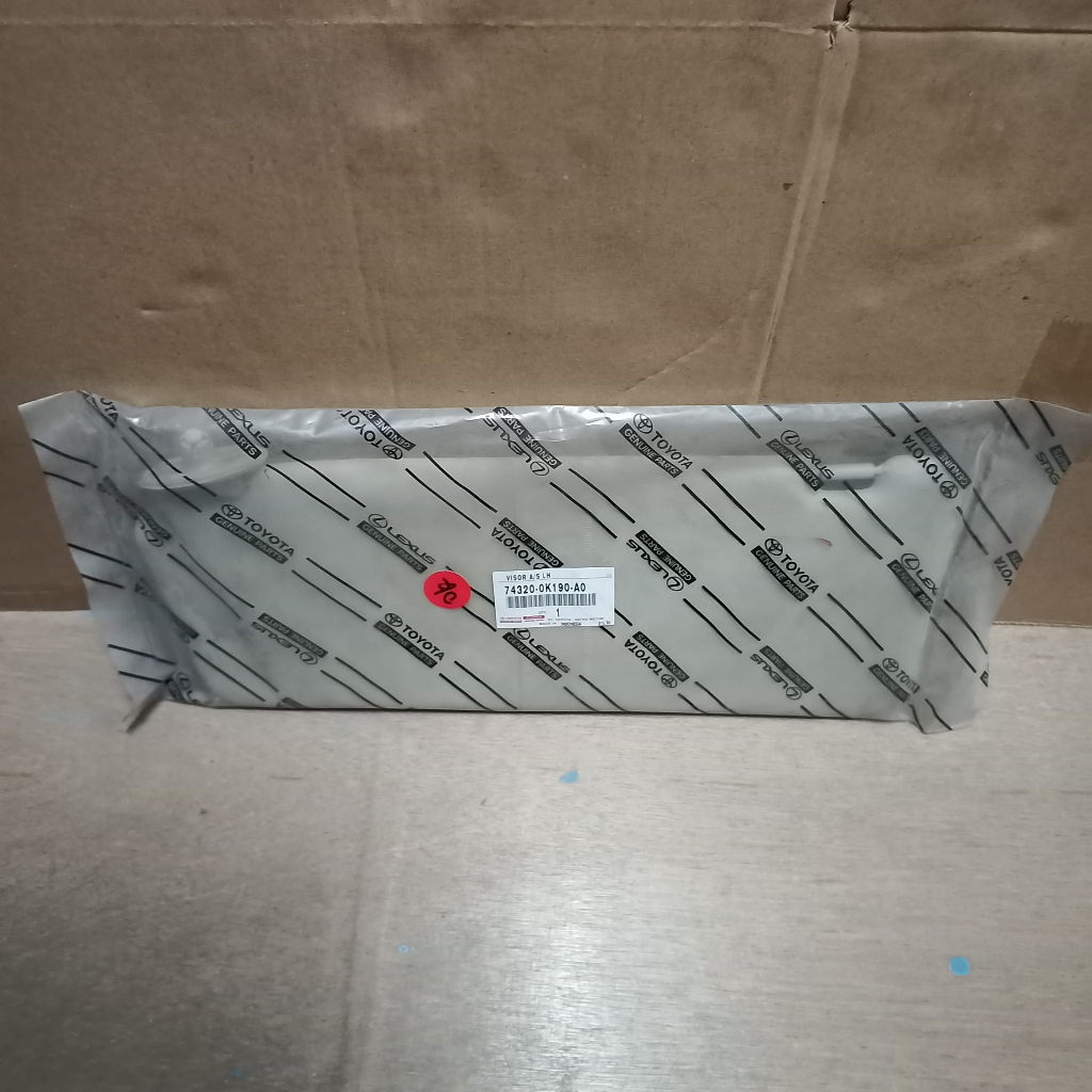 sun visor kiri innova 2004-2012 Original 74320-0k190-A0
