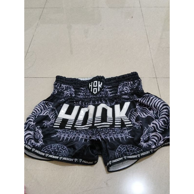 celana muay thai hook fight gear sak yant second