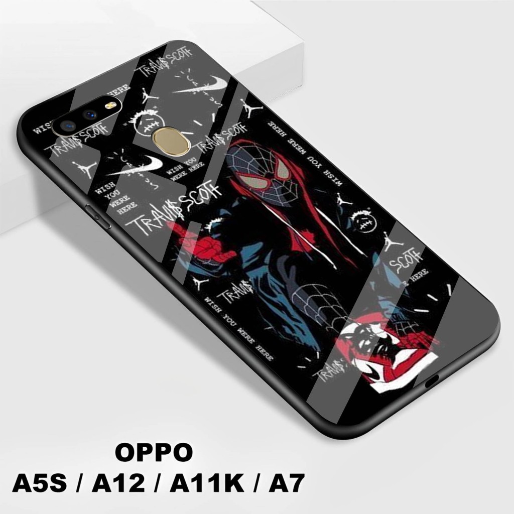 Softcase Kaca Kilau Oppo A5S / A12 / A7 / A11K - Softcase Kaca   Oppo A5S / A12 / A7 / A11K - Softca